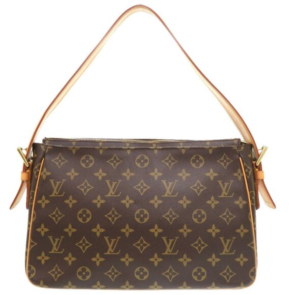 LOUIS VUITTON Brown Monogram Shoulder Bag - Picture 3 of 9